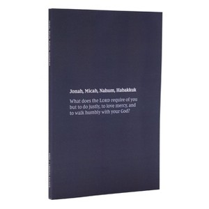 NKJV Bible Journal - Jonah, Micah, Nahum, Habakkuk - by  Thomas Nelson (Paperback) - 1 of 1