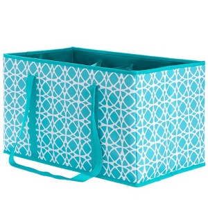 The Lakeside Collection Shoe Storage Bin With Fashion Prints - 1 of 3