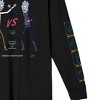 Rick & Morty Interdimensional Showdown Rick Vs. Prime Rick Crew Neck Long Sleeve Black Adult Tee - 3 of 4