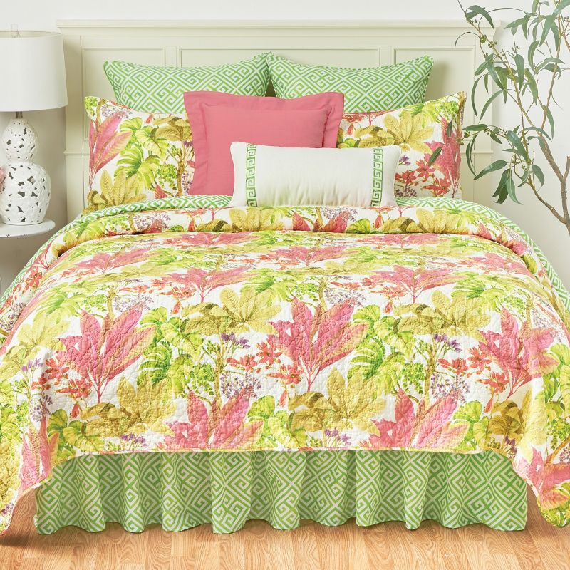 C&F Home Moana Tropical Cotton Quilt Set  - Reversible and Machine Washable, 2 of 8