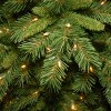 Prelit Slim Tiffany Fir Artificial Christmas Tree Clear Lights - National Tree Company - 3 of 4