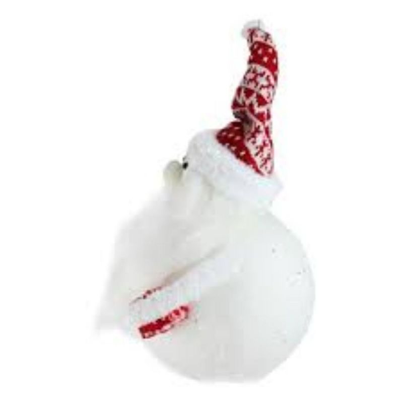 Northlight 9.25" Red and White Nordic Noah Santa Gnome Christmas Tabletop Decor, 4 of 5