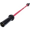 Vynxaria 4Ft Olympic Barbell - Solid Chrome Weight Bar for Home Gym, 400Lbs Capacity - 3 of 4