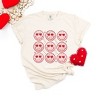 Simply Sage Market Women's Nine Valentine Faces Short Sleeve Garment Dyed Tee - 3 of 4