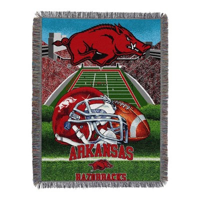 NCAA Arkansas Razorbacks 48"x60" Tapestry Throw Blanket