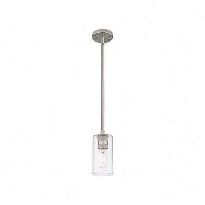 Crown Point - 1 Light Pendant In Industrial Style-8.38 Inches Tall and 3.88 Inches Wide