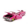 Pink Slips 1:24 1960 Chevrolet Impala Diecast Vehicle Violet - 4 of 4