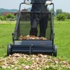 VEVOR Push Lawn Sweeper, 26-inch Leaf & Grass Collector, Strong Rubber Wheels & Heavy Duty Thickened Steel - 3 of 4