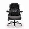 MaseiKar 500lbs Big and Tall Office Chair with Adjustable Headrest&Wide Mesh Seat - Ergonomic High Back Computer Chair with Lumbar Support - 2 of 4
