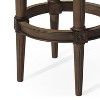 Maven Lane Pullman Backless Swivel Bar Stool with Faux Leather 31" - 4 of 4