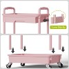 Hachikiko 5 Tier Rolling Utility Cart with Drawer - Multifunctional Storage Organizer on Wheels,Space-Saving Rolling Cart with 360°Wheels - 4 of 4