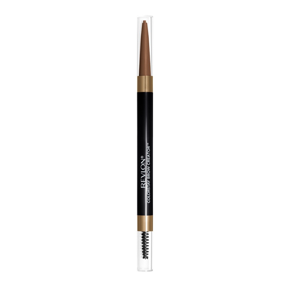 Photos - Other Cosmetics Revlon Colorstay Brow Waterproof Creator Pencil - 605 Soft Brown - 0.011oz 