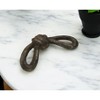HomeRoots Rustic Gray Cast Iron Knot Sculpture - 2 of 4