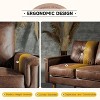 XIZZI 3 Seater Sofa Couch with Deep Seats, Modern Upholstered Sofa with Armrests, Comfy Couches for Living Room, Bedroom and Office - 4 of 4