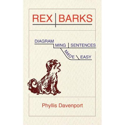 Rex Barks - by  Phyllis Davenport (Hardcover)