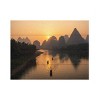 Trademark Fine Art Philippe Hugonnard Golden River Wood Slat Art - 3 of 4