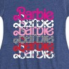 Girls' - Barbie - Stacked Barbie Vday Fit & Flair Cap Sleeve Dress - 2 of 3