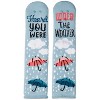 Memoi Udder The Weather Greeting Card Socks Sky Blue One Size - 3 of 4