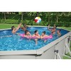 Bestway Hydrium 20' x 12' x 48" Oval Steel Wall Above Ground Pool Set with Sand Filter Pump, Skimmer and Ladder – Semi-Permanent Swimming Pool - 4 of 4