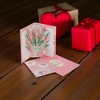Unique Bargains Greeting Card Red 6.3"x4.3"x0.4" 1 Pc - 2 of 4