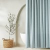 Chambray Shower Curtain - Casaluna™ - image 2 of 4
