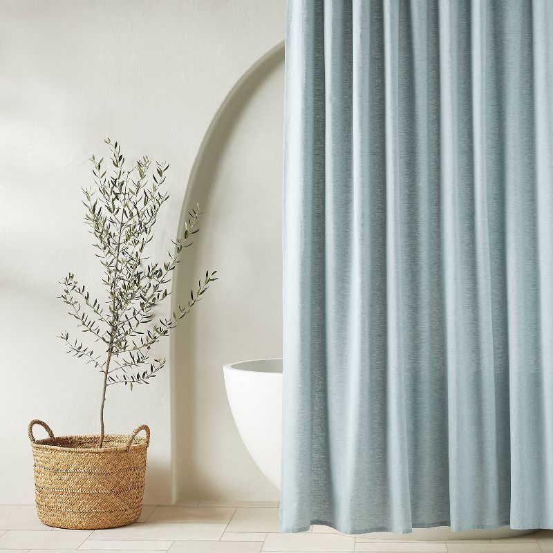 Chambray Shower Curtain - Casaluna™, 3 of 11