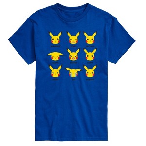 Men's - Pokémon - Moody Pikachu Short Sleeve Graphic T-Shirt - 1 of 3