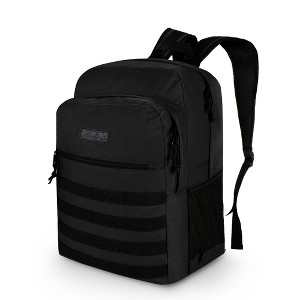 Wrangler Tradesman Backpack for Men, Water Resistant Casual Daypack for Travel Work School, Unisex Laptop Backpack with Notebook Sleeve - 1 of 4