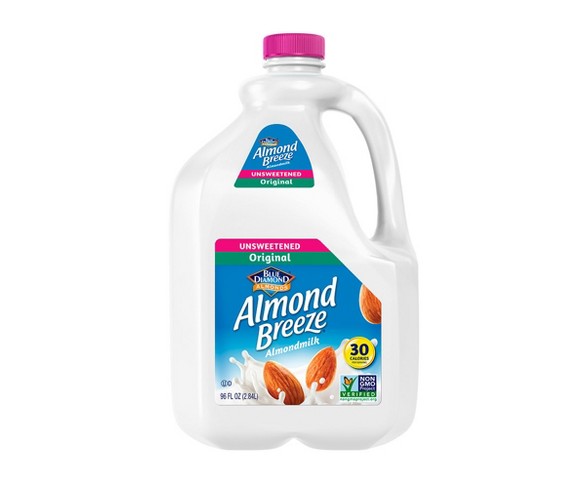 Blue Diamond Almond Breeze Unsweetened Original AlmondMilk - 96 fl oz