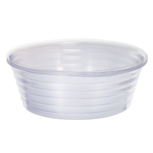 Unique Bargains Indoor Outdoor Plastic Plant Pots Saucer Flower Drip Trays Clear 10 Pcs - 1 of 4