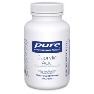 Pure Encapsulations Caprylic Acid - for Gut and Digestive Health, GI Balance, Gastrointestinal Support, and Intestinal Health* - 1 of 4