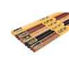 Heim Concept 5 Pair Organic Standard Hardwood Japanese Reusable Wood Chopsticks - 3 of 4
