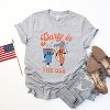 Simply Sage Market Women's Party In The USA Hot Dog Short Sleeve Graphic Tee - 2 of 2