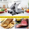 Commercial Meat Slicer, 210W Electric Food Slicer with Adjustable Thickness - 4 of 4