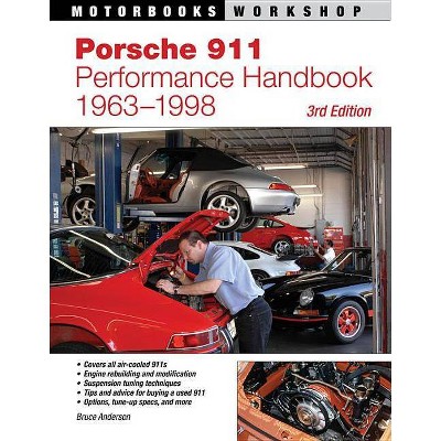 Porsche 911 Performance Handbook, 1963-1998 - (Motorbooks Workshop) 3rd Edition by  Bruce Anderson (Paperback)