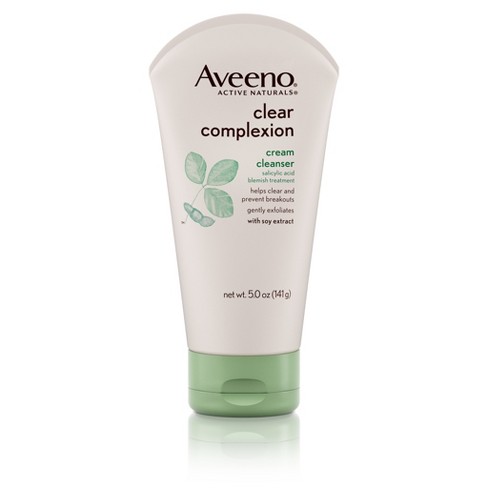 aveeno cleanser complexion clear cream salicylic facial acid oz fl cleansers coupon target ulta body care printable