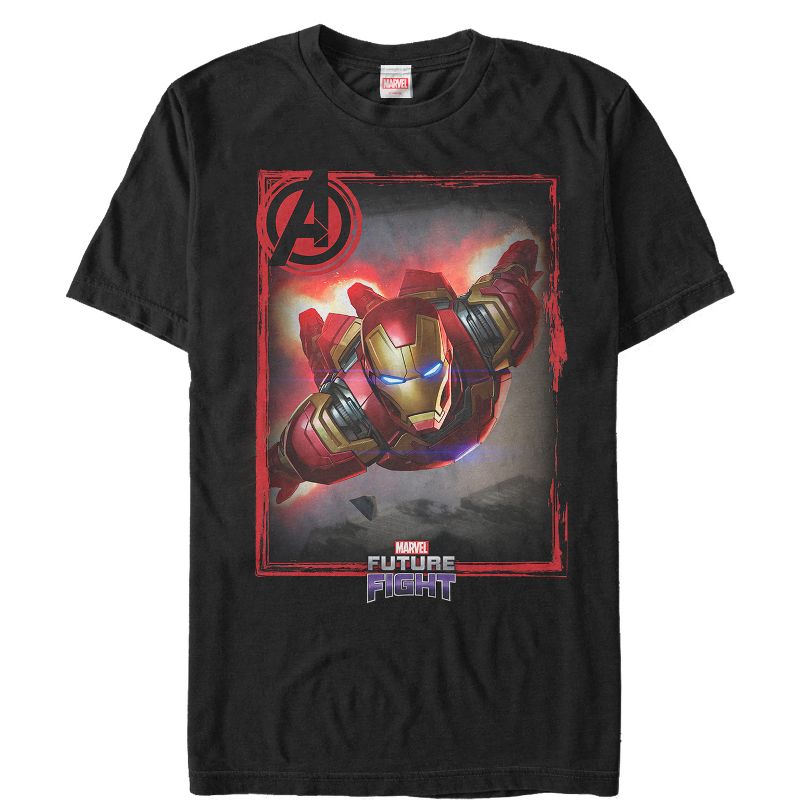 Men's Marvel Future Fight Iron Man T-Shirt, 1 of 5