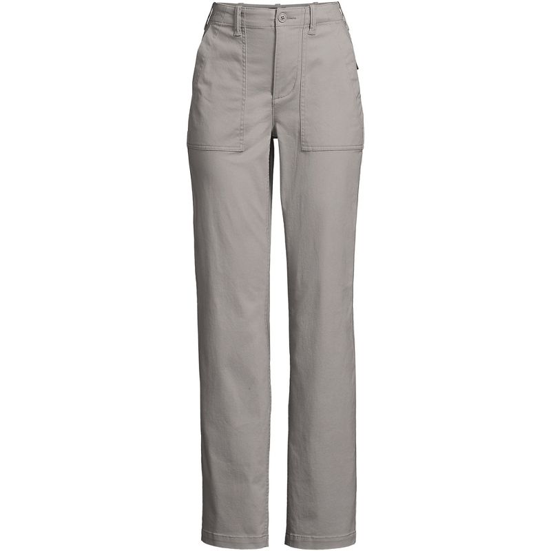 Lands' End Women's High Rise Chino Utility Pants, 3 of 6