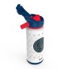 Zak Designs Antimicrobial 20oz Stainless Steel Double Wall Vacuum Beacon Bottle - 2 of 4