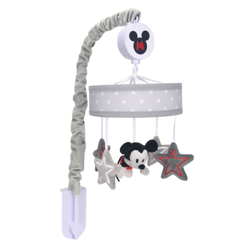 Lambs & Ivy Disney Baby Magical Mickey Mouse Musical Baby Crib Mobile - Gray, 4 of 7