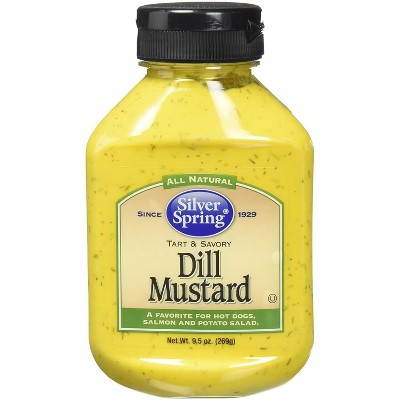 Silver Springs Dill Mustard - 9 pack, 9.5 oz