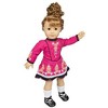 Dress Along Dolly Irish Step Dancing Doll Outfit (4 Piece Set