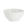 Gibson Elite Cameria 16 Piece Bone China Embossed Dinnerware Set in White - 4 of 4