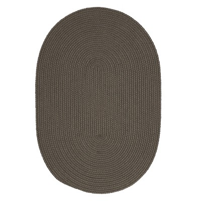Colonial Mills Boca Raton - Gray 5 Ft x7 Ft Oval Rug Indoor/Outdoor 100% Polypropylene