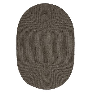 Colonial Mills Boca Raton - Gray 7 Ft x9 Ft Oval Rug Indoor/Outdoor 100% Polypropylene - 1 of 4