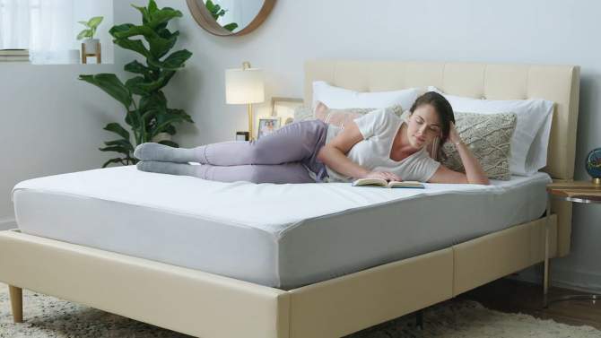 FLEX Charcoal Mattress Protector - Sealy, 2 of 7, play video