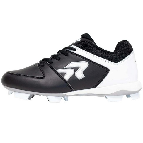 Women's metal softball cleats with store pitching toe