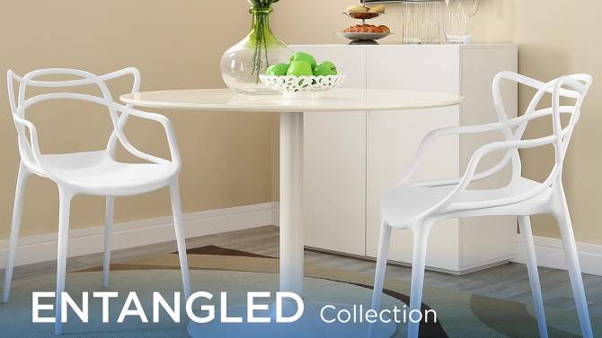 Entangled Dining Armchair - Modway, 2 of 7, play video