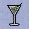 Dalix Martini Embroidered Lightweight Relaxed Jersey Tee Summer Cute Food Womens - 2 of 4