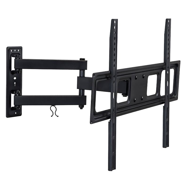 Mount-It! Articulating TV Wall Mount Arm, Fits 37-70 Inch TVs, Up to VESA 400x400 and 600x400, 17 Extension from Wall, 77 Lbs Capacity, 1 of 9
